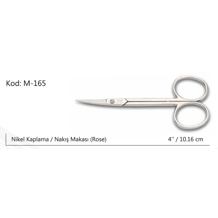 BUĞZ Europe Nakış Makası Süper Kalite No:4 10,16 Cm