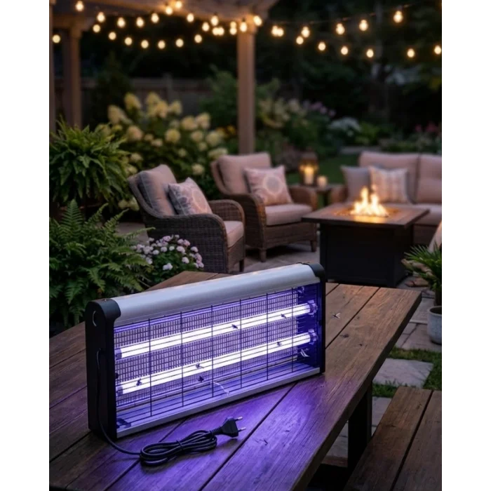 BUĞZ Ev Balkon Mutfak İçin Elektrikli Sinek Savar 10W UV Işıklı Lamba