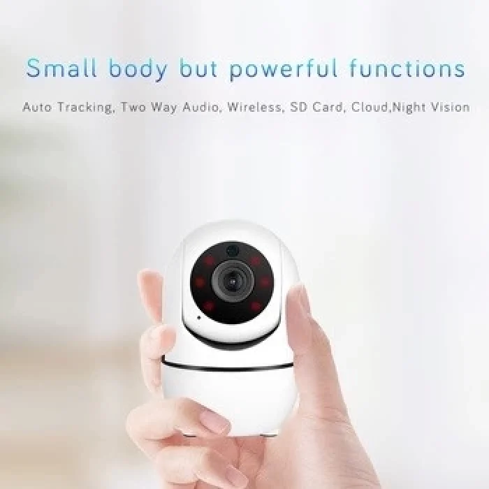  Ev Güvenlik 1080p Wifi Akıllı Kamera Bebek Monitör Hareket Algılama Sesli Alarm Ses Dinleme Gece Görüş Tf Kart Bulut Depolama Bebek Kamerası