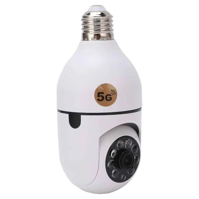 BUĞZ Ev Kamerası Wifi Kamerası Gece Görüşlü Akıllı Ampül Kamera - BUĞZ