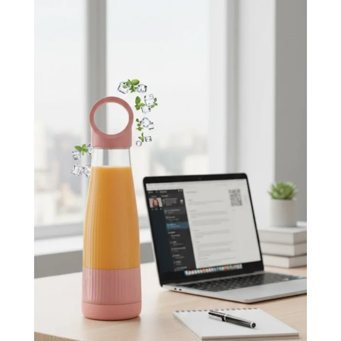 BUĞZ Ev Ofis ve Seyahat İçin Taşınabilir Smoothie Blender