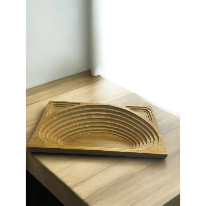  Evcil Hayvan Dikdörtgen Ahşap Yatak