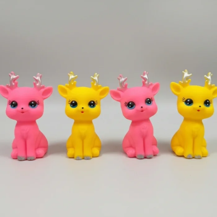 BUĞZ Evcil Hayvan Sesli Geyik Şeklinde Plastik Oyuncak