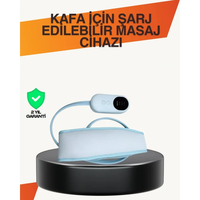 BUĞZ Evde Spa Etkisi Sunan Isıtmalı Baş Masaj Cihazı