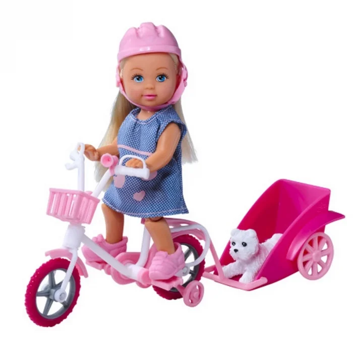 BUĞZ Evi ve Römorklu Bisikleti ve Köpeği 12 cm SMB-105730783