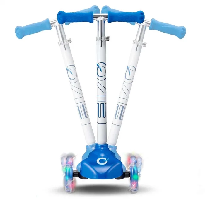  Evo Işıklı Move N Groove Mavi Üç Tekerlekli Scooter