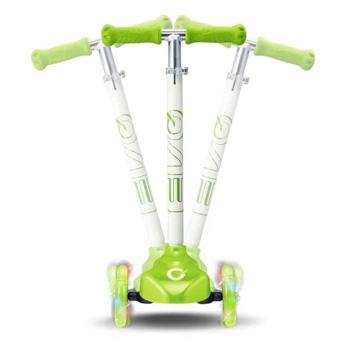  EVO SCOOTER 3TKR IŞIKLI MAX 50KG YEŞİL