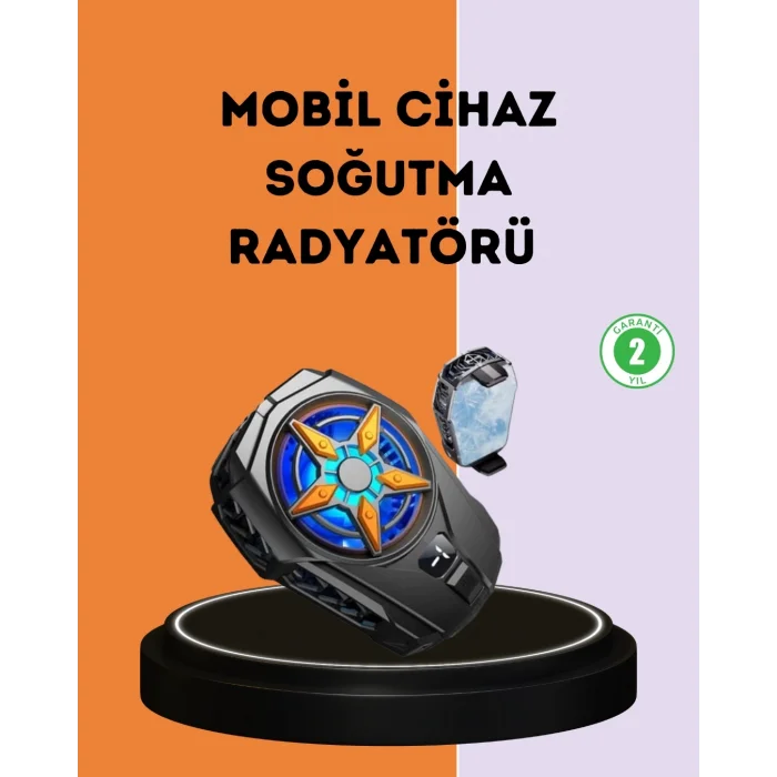  Evrensel Uyumlu Type-C Şarjlı Cep Telefonu Radyatörü
