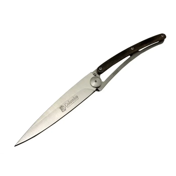 BUĞZ Ext 2990c Deejo Koyu Kahve Kamp Çakı 22,5cm- Manuel, Kemerlikli, Ultra Hafif