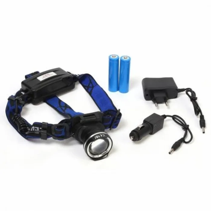 BUĞZ F-823 Xlm T6 Led Su Geçirmez Şarjlı Kafa Lambası - Lisinya