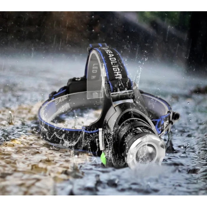 BUĞZ F-823a Su Geçirmez Şarjlı Kafa Lambası - Lisinya