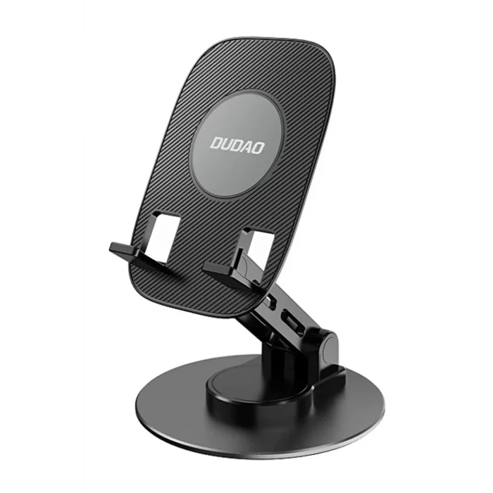 BUĞZ F17s  Masaüstü Telefon Tutucu Döner Tabanı Alüminyum Paslanmaz Çelik Katlanabilir