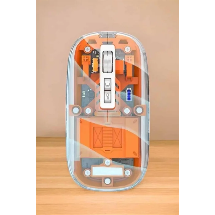  Fare Mouse Çift Modlu Kablosuz Bağlantılı 2.4GHz Destekli