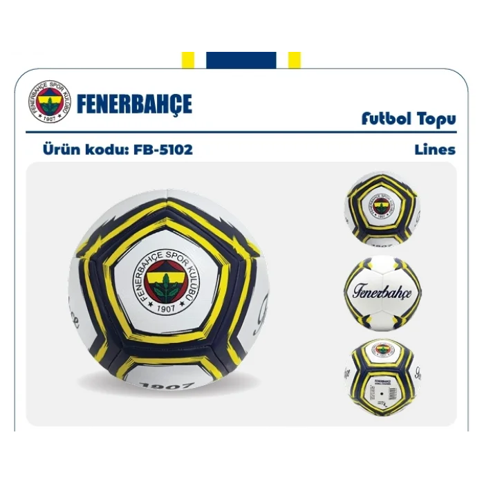 BUĞZ FB-5102 FENERBAHÇE FUTBOL TOPU LİNES-CNT