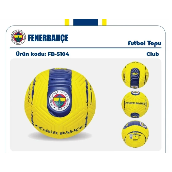 BUĞZ FB-5104 FENERBAHÇE FUTBOL TOPU CLUB-CNT