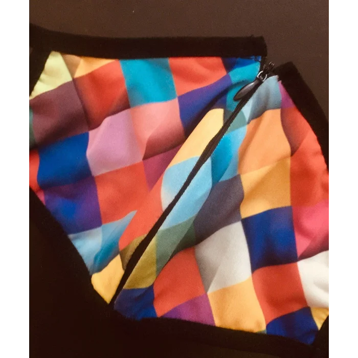 BUĞZ Fermuarlı 2 Katlı Maske