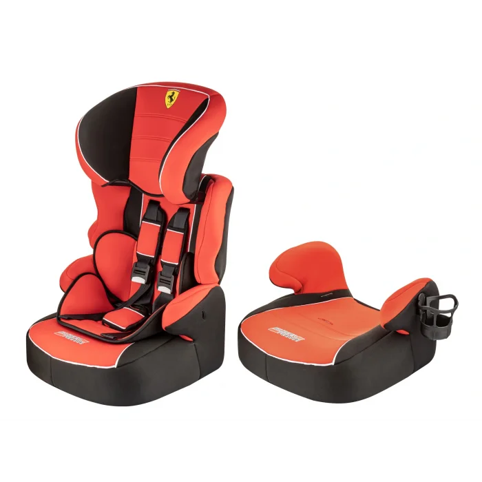 BUĞZ Ferrari Beline 9-36 Oto Koltuğu - Rosso