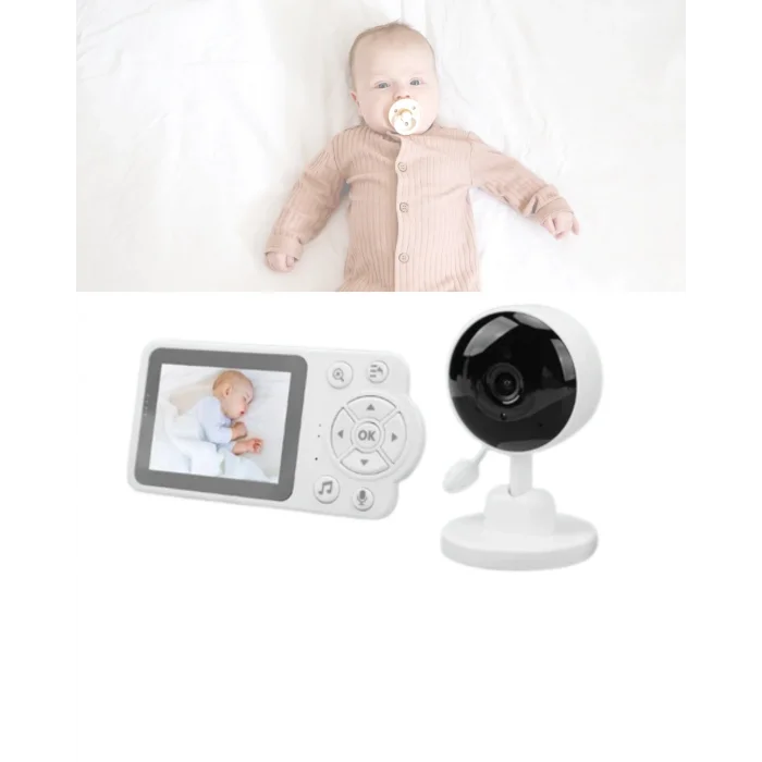 BUĞZ FHSS Teknolojili Güvenli Bebek Monitörü Net Görüntü - BUĞZ