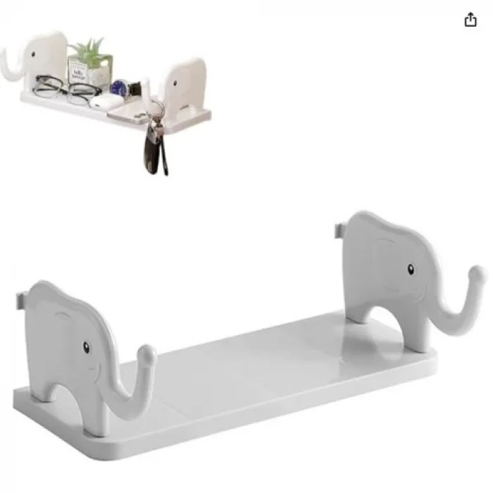  Fil Desenli Yapışkanlı Çok Amaçlı Raf