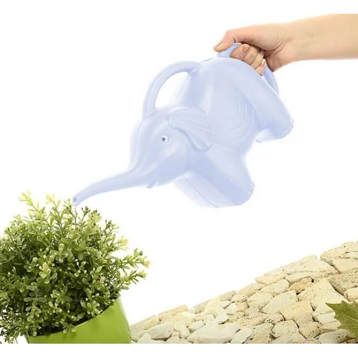 BUĞZ Fil Tasarımlı Çiçek - Bahçe - Saksı Sulama Kabı