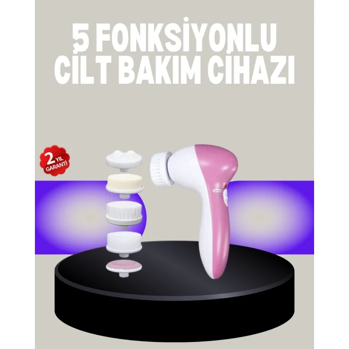 BUĞZ Fırçalı Yüz Temizleme ve Spa Masaj Cihazı