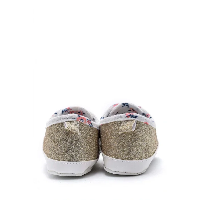 BUĞZ First Step Simli Patik - Gold 3-7 Ay / No.17