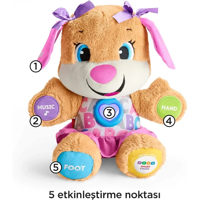 BUĞZ Fisher Price Eğitci Köpekçiğin Kız Kardeşi (Türkçe)