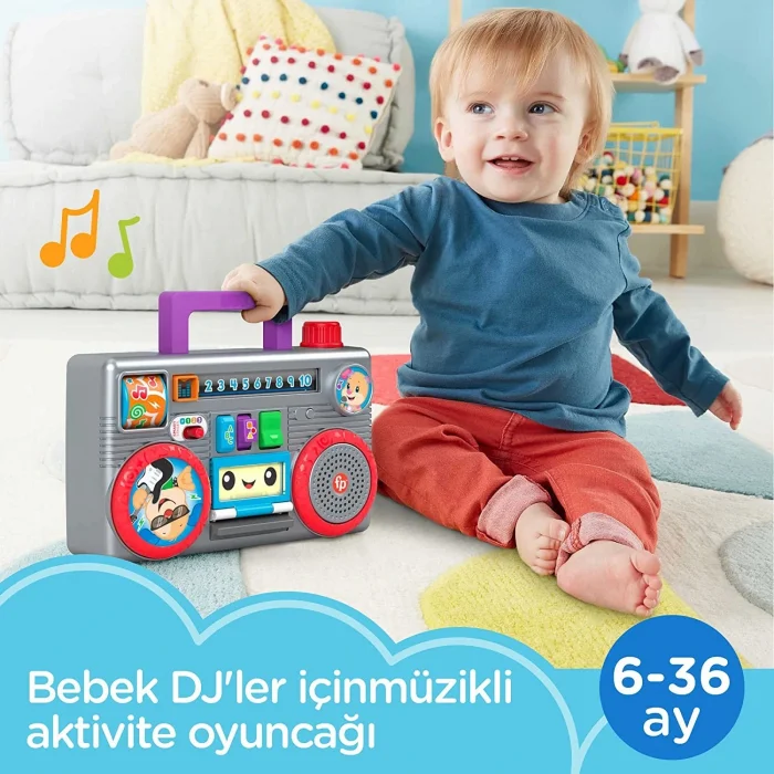 BUĞZ Fisher Price Eğlen ve Öğren Müzik Kutusu (Türkçe)