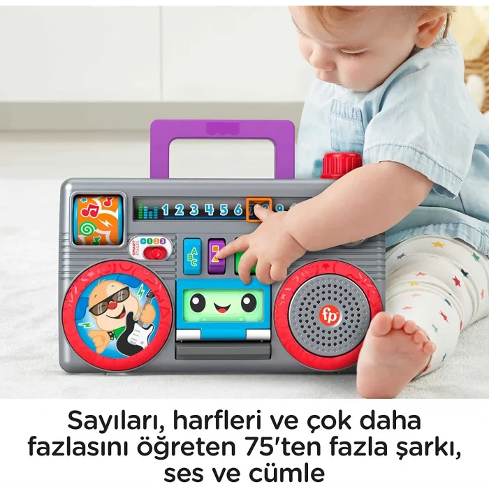 BUĞZ Fisher Price Eğlen ve Öğren Müzik Kutusu (Türkçe)