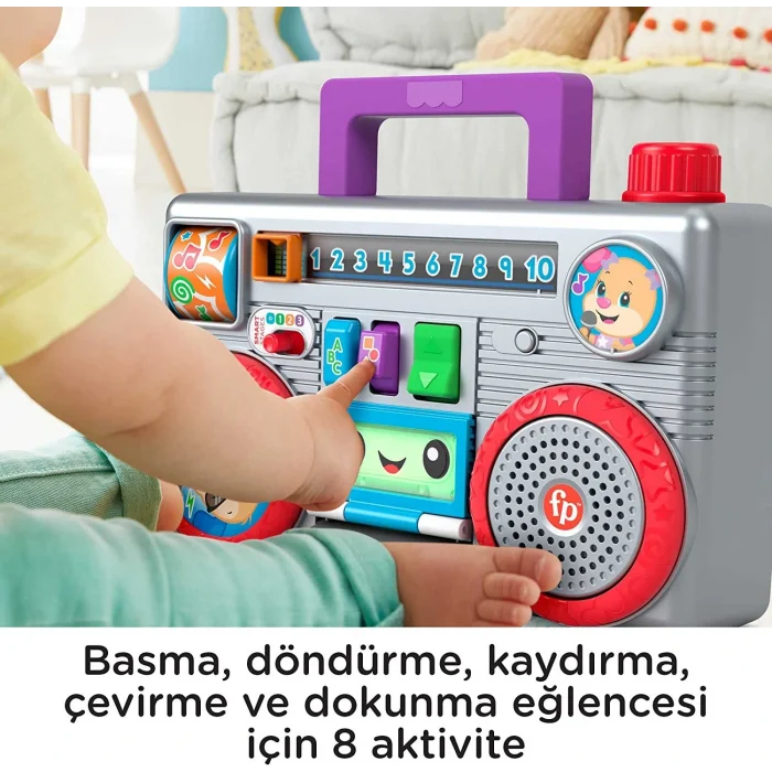 BUĞZ Fisher Price Eğlen ve Öğren Müzik Kutusu (Türkçe)