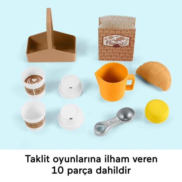 BUĞZ Fisher Price Sesli Eğlen ve Öğren Kahve Yapmayı Öğreniyorum HYR99