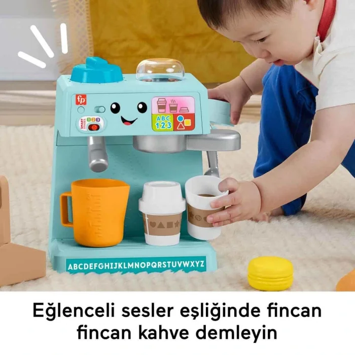 BUĞZ Fisher Price Sesli Eğlen ve Öğren Kahve Yapmayı Öğreniyorum HYR99