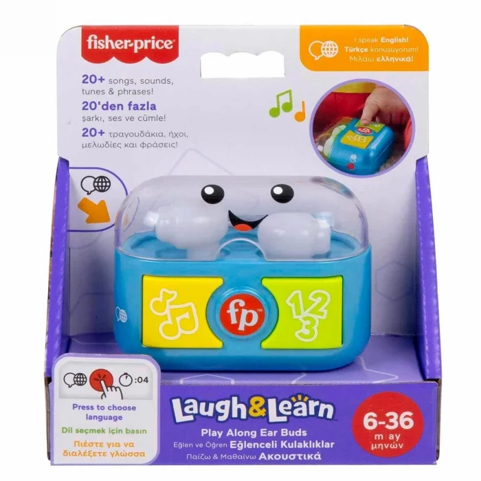 BUĞZ Fisher Price Sesli ve Işıklı Eğlenceli Kulaklıklar
