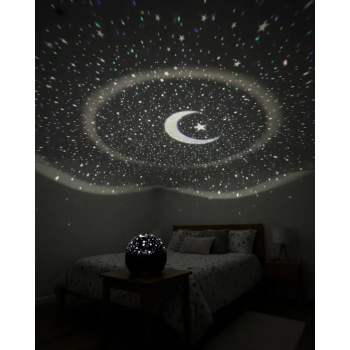 BUĞZ Fişli Yıldız Projektör Gece Lambası Müzikli
