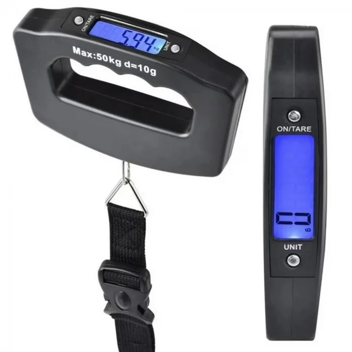 BUĞZ Fithome Ty-s11 Dijital Işıklı Elektronik Askılı El Bagaj Tartısı Bavul Kantarı 50kg