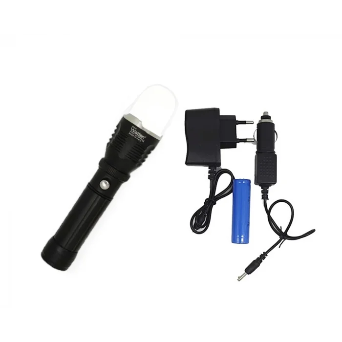 BUĞZ Flaşörlü Uzun Mesafeli Şarjlı Pilli Mıknatıslı El Feneri  Wt-282