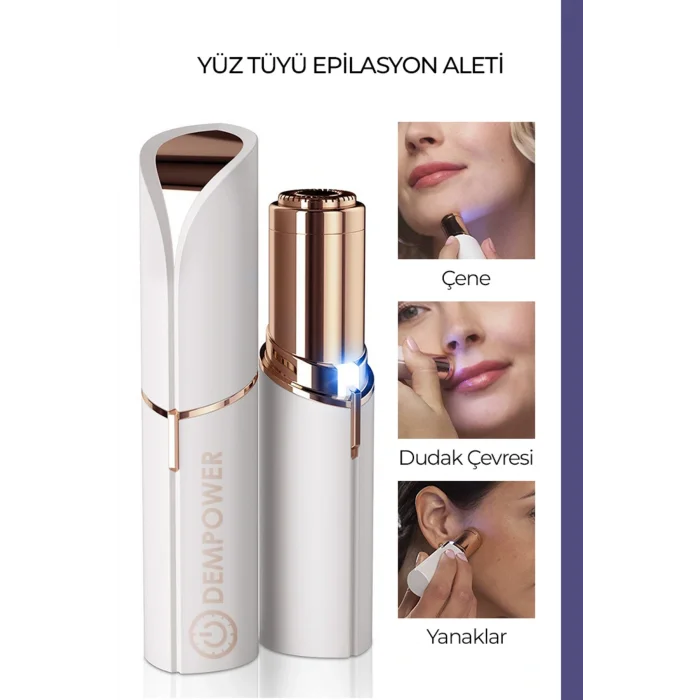 BUĞZ Flawless Yüz Tüy Temizleyici Şarjlı Epilasyon Aleti