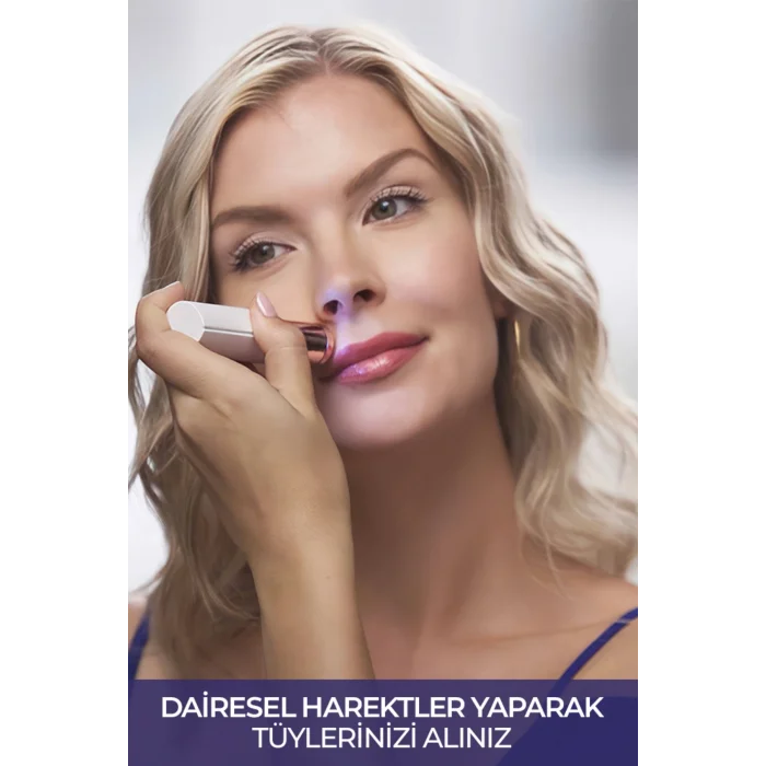 BUĞZ Flawless Yüz Tüy Temizleyici Şarjlı Epilasyon Aleti