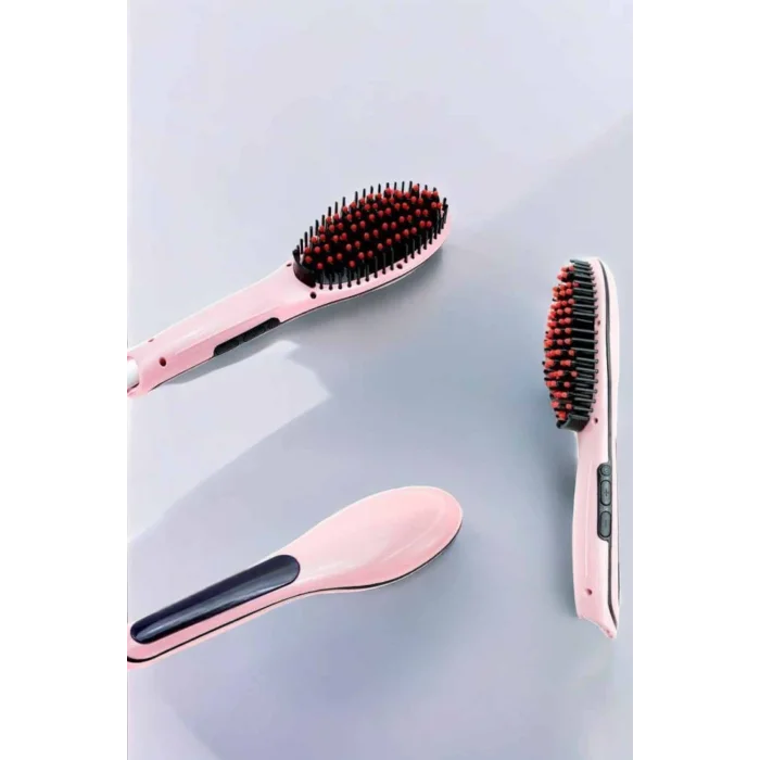 BUĞZ Fön Etkili Saç Düzleştirici Tarak Yıpranma Karşıtı Döner Kablo Isı Ayarlı - BUĞZ