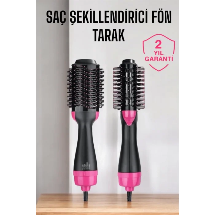 BUĞZ Fön Tarak Elektriklenmeyi Önleyen ve Parlaklık Veren Saç Şekillendirici - Lisinya