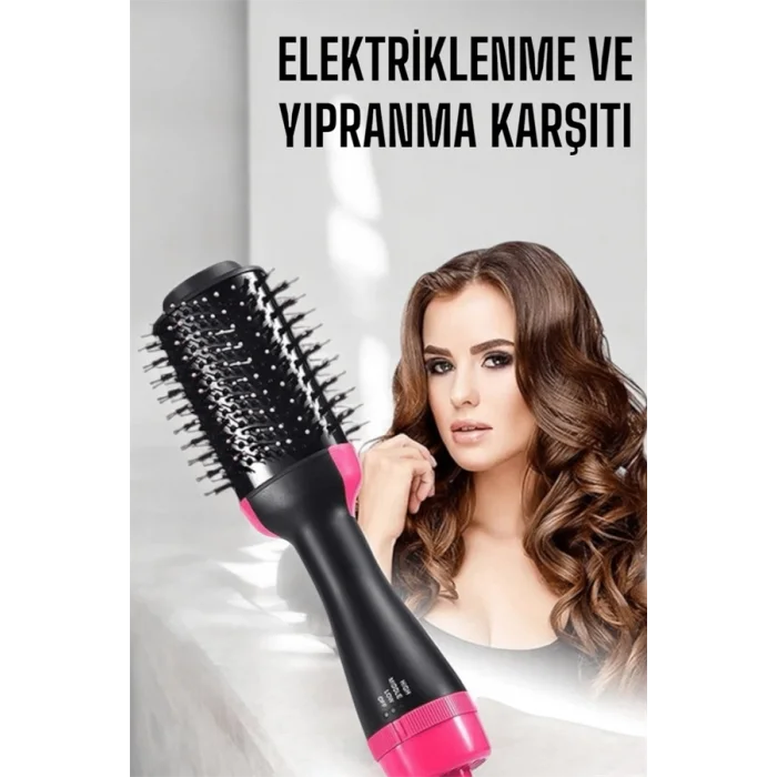 BUĞZ Fön Tarak Elektriklenmeyi Önleyen ve Parlaklık Veren Saç Şekillendirici - Lisinya