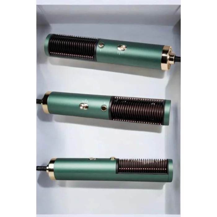 BUĞZ Fön Tarak Saç Düzleştirici Üflemeli Fön Makinesi Sıkı Dişli Taşınabilir - Lisinya