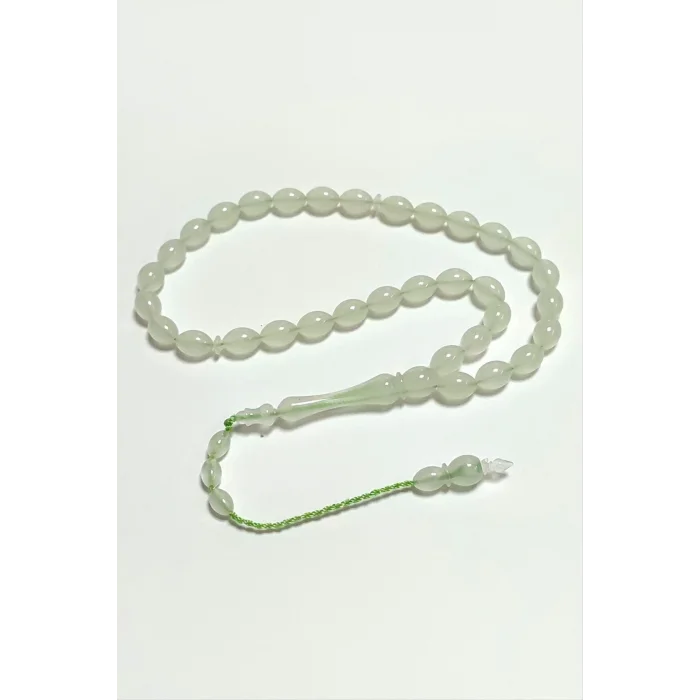  Fosfor Plastik Tesbih 8*11 mm