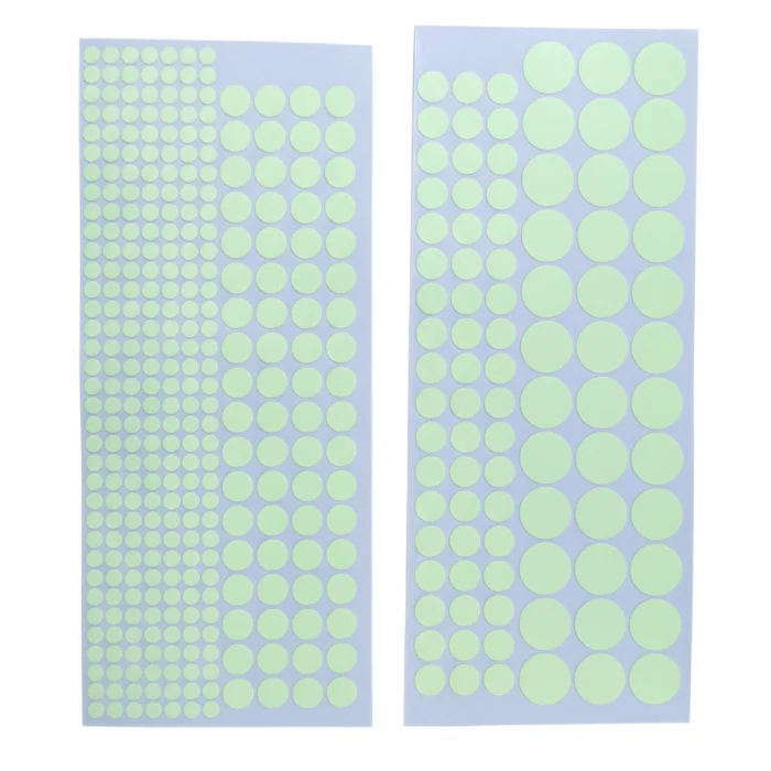 BUĞZ Fosforlu Etiket Karanlıkta Işık Veren Yıldız Tozu Etiketleri