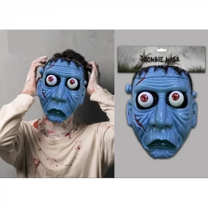  Frankenstein Temalı Sallanan Oynar Gözlü Maske