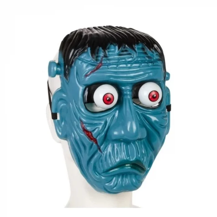  Frankenstein Temalı Sallanan Oynar Gözlü Maske