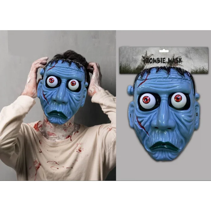 BUĞZ Frankenstein Temalı Sallanan Oynar Gözlü Maske Bx40