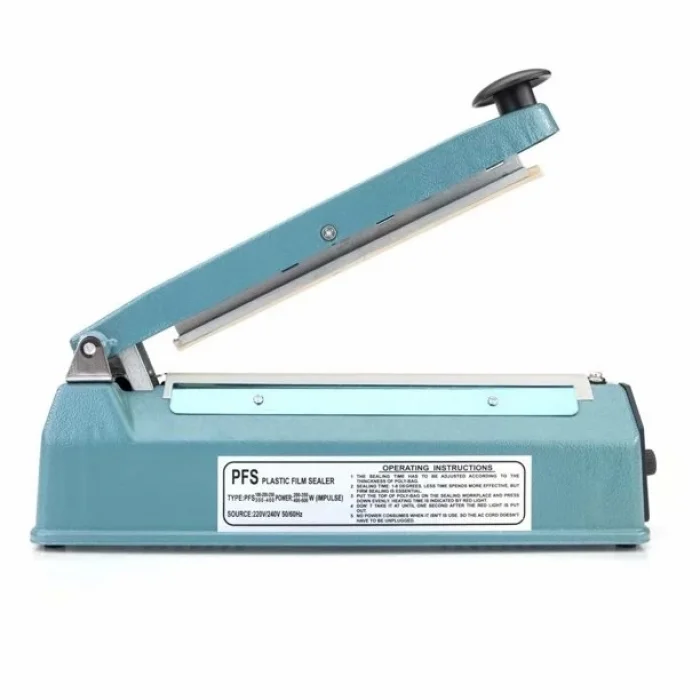BUĞZ Fs-300 Metal Gövdeli Kullanımı Kolay Poşet Ağzı Kapama Yapıştırma Makinası (30cm) Impulse