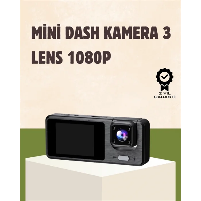  Full HD 3 Kanallı Araç Kamerası – Akıllı Çözümlerle Sürüş