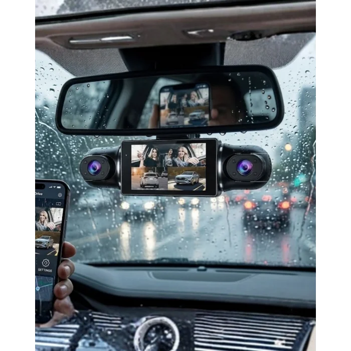 BUĞZ Full HD Araç Kamerası Gece Görüşlü G Sensörlü Akıllı Kayıt Sistemi